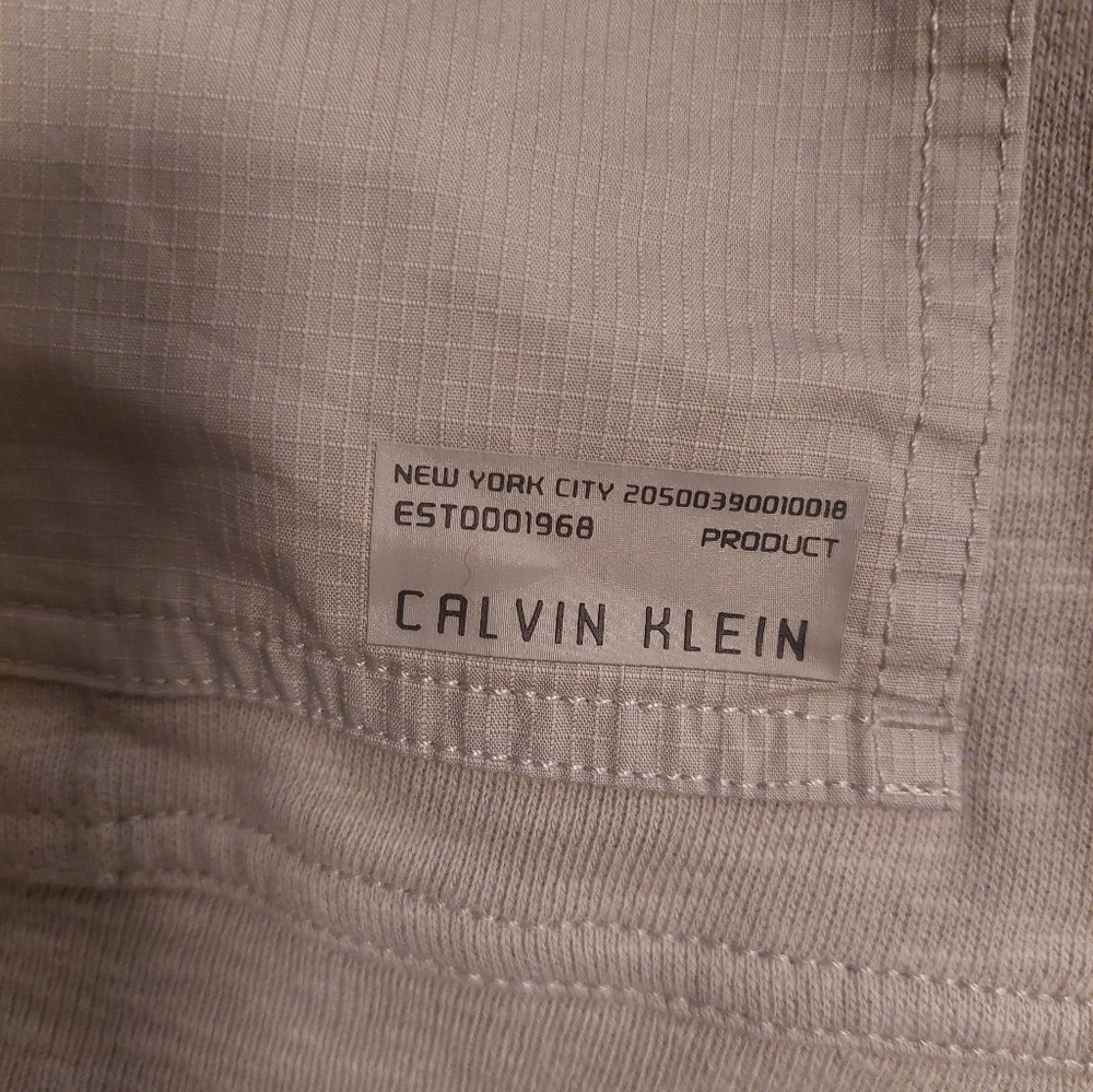 100% Cotton Calvin Klein Men's Gray Jacket - Picture 4 of 6